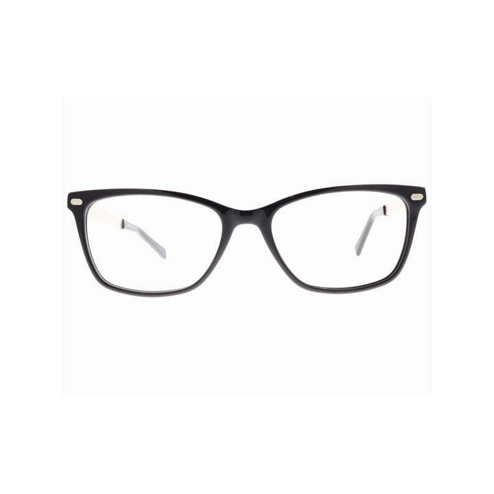 Joy Style For Unisex Eyeglasses Clip Square Shape Size 54 1118c1clip Black