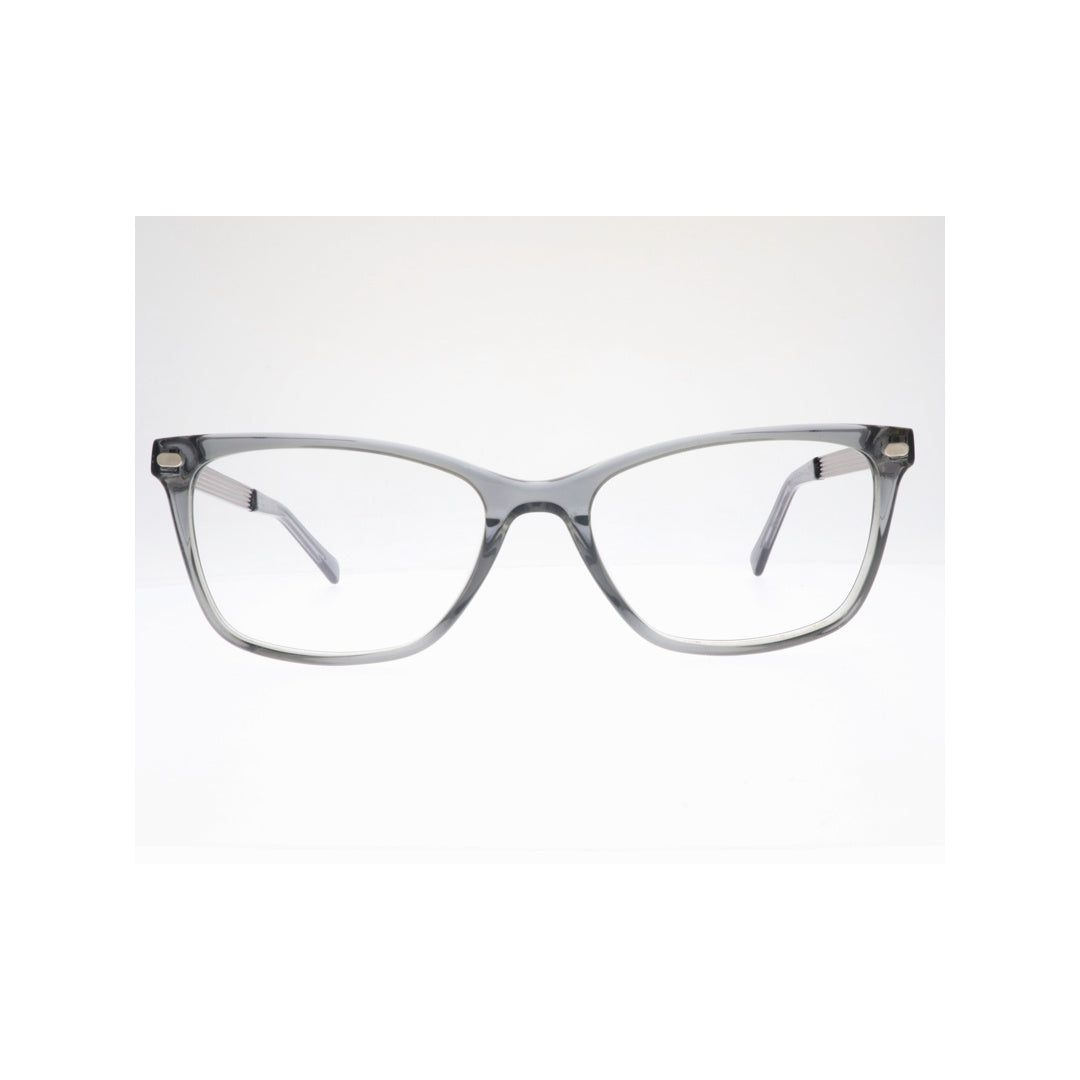 Joy Style For Unisex Eyeglasses Clip Square Shape Size 54 1118c4clip Grey