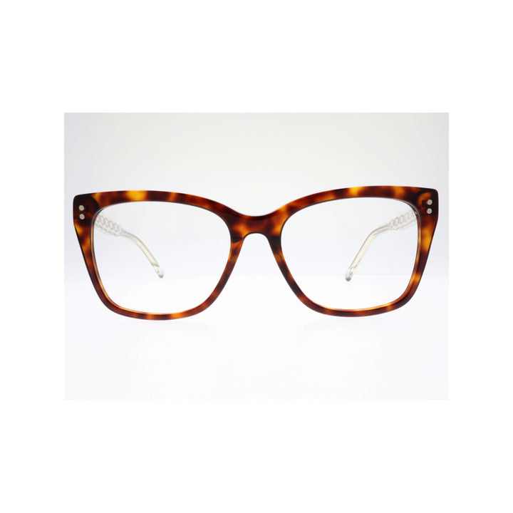 Joy Style For Unisex Eyeglasses Clip Square Shape Size 54 1283c2clip Brown Tortoiseshell