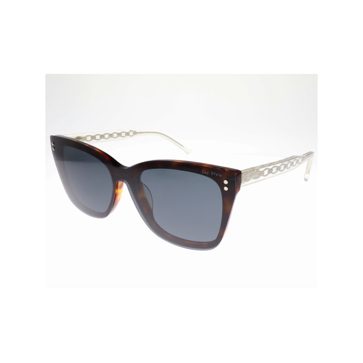 Joy Style For Unisex Eyeglasses Clip Square Shape Size 54 1283c2clip Brown Tortoiseshell