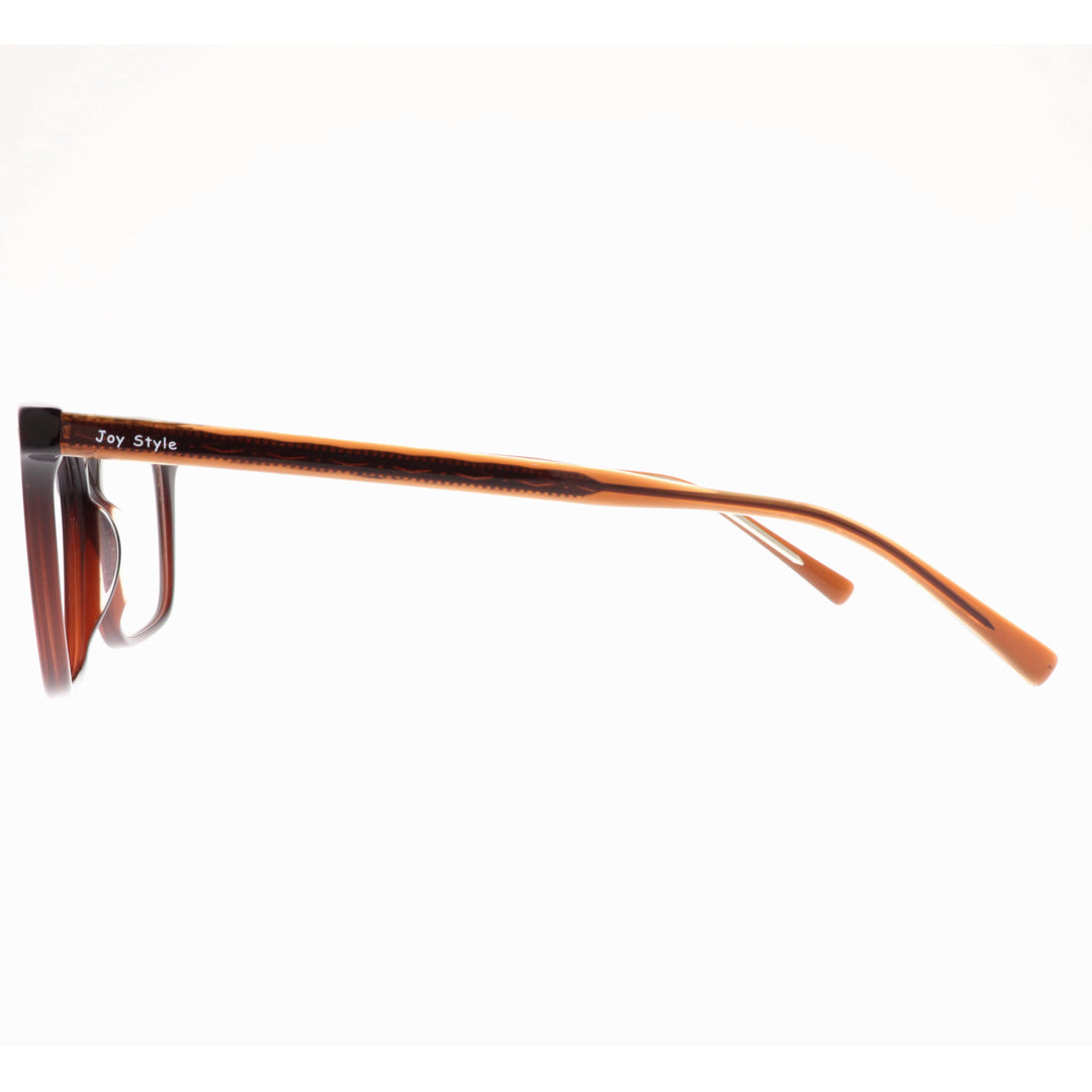 Joy Style For Unisex Eyeglasses Clip Square Shape Size 54 1287c3clip Brown