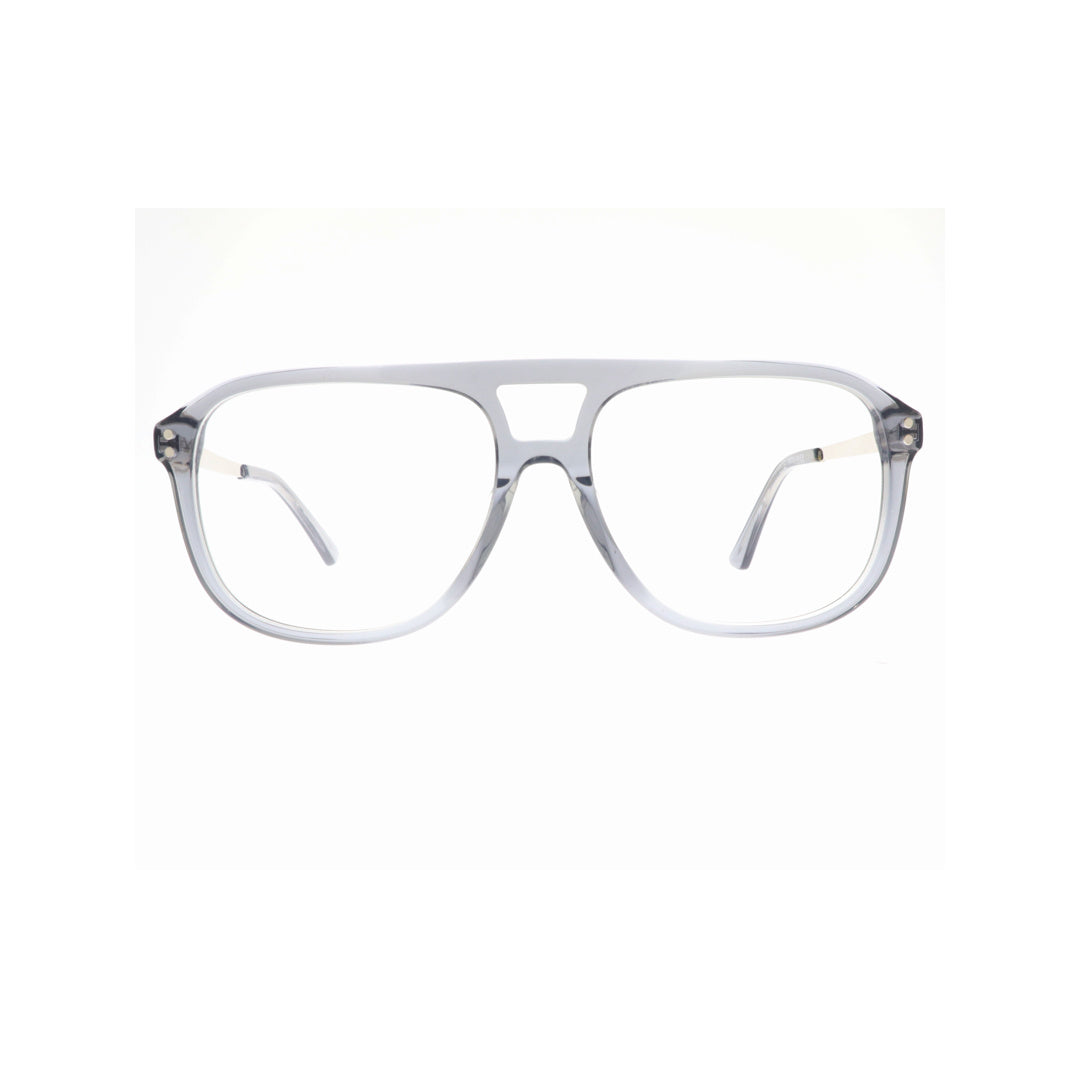 Joy Style For Unisex Eyeglasses Clip Square Shape Size 58 1054c2clip Gray