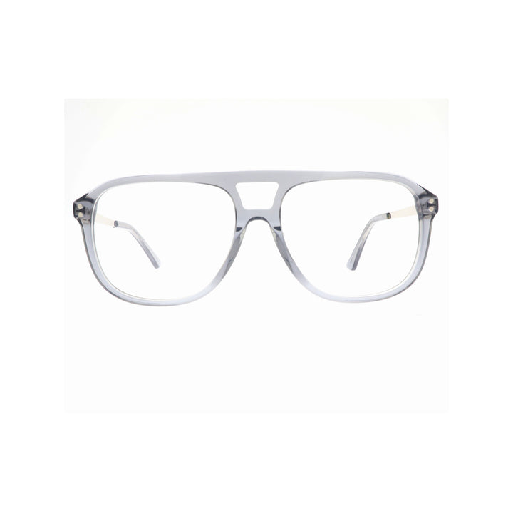 Joy Style For Unisex Eyeglasses Clip Square Shape Size 58 1054c2clip Gray