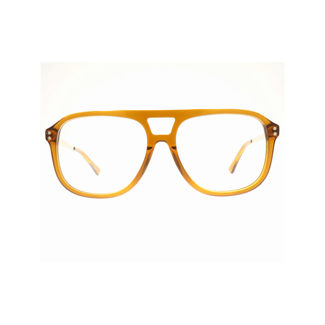 Joy Style For Unisex Eyeglasses Clip Square Shape Size 58 1054c3clip Brown