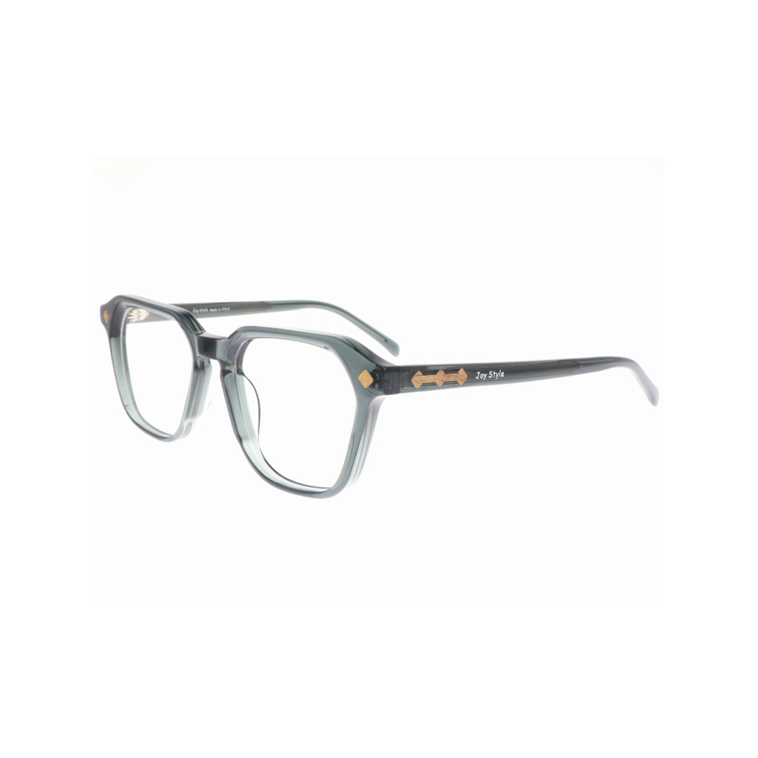 Joy Style For Unisex Eyeglasses Rectangular Shape Size 49 7018c2 Green
