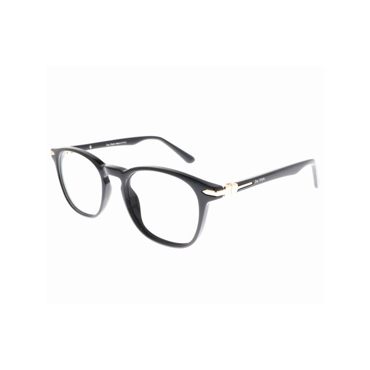 Joy Style For Unisex Eyeglasses Rectangular Shape Size 50 8004c1 Black