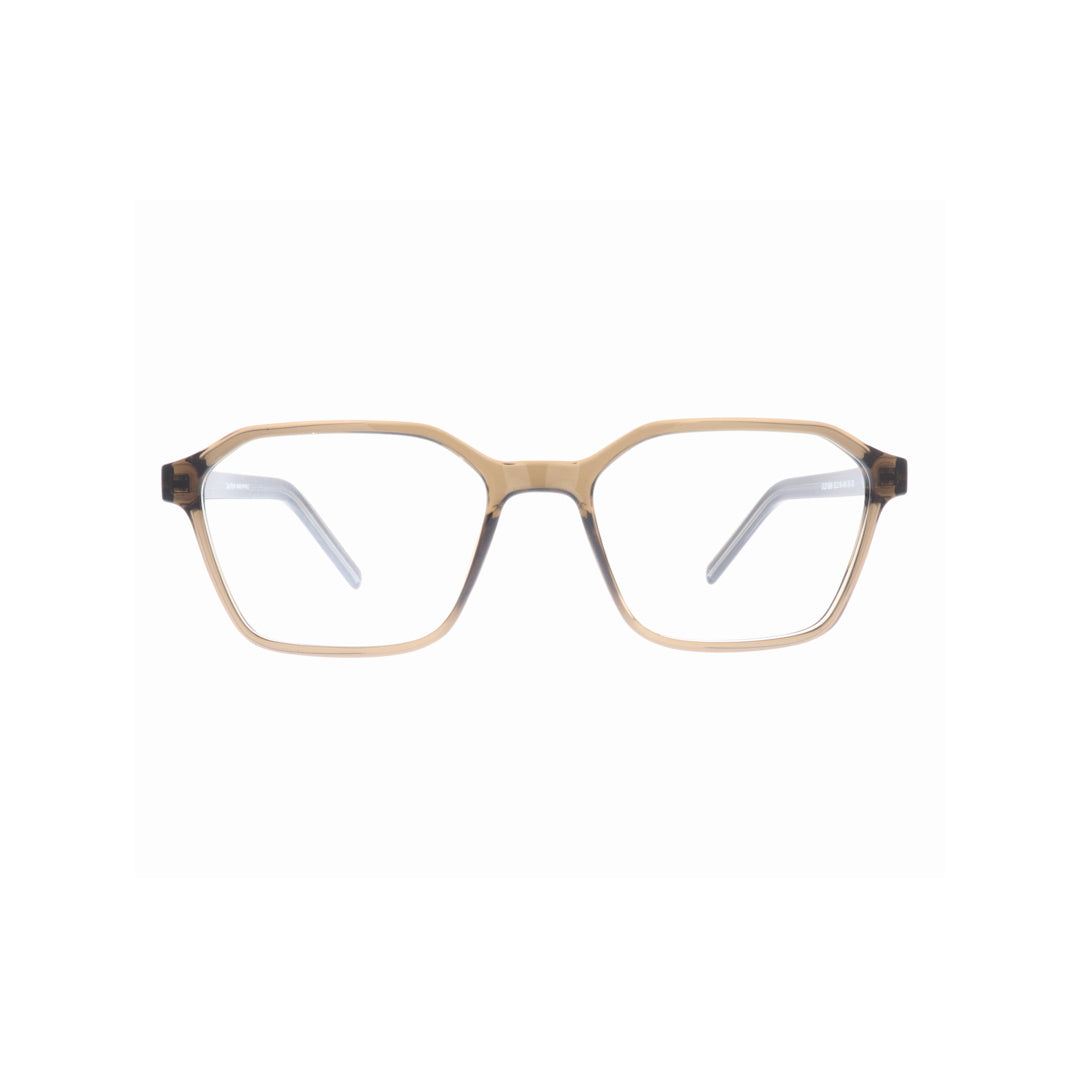 Joy Style For Unisex Eyeglasses Rectangular Shape Size 52 1889c6 Light Brown
