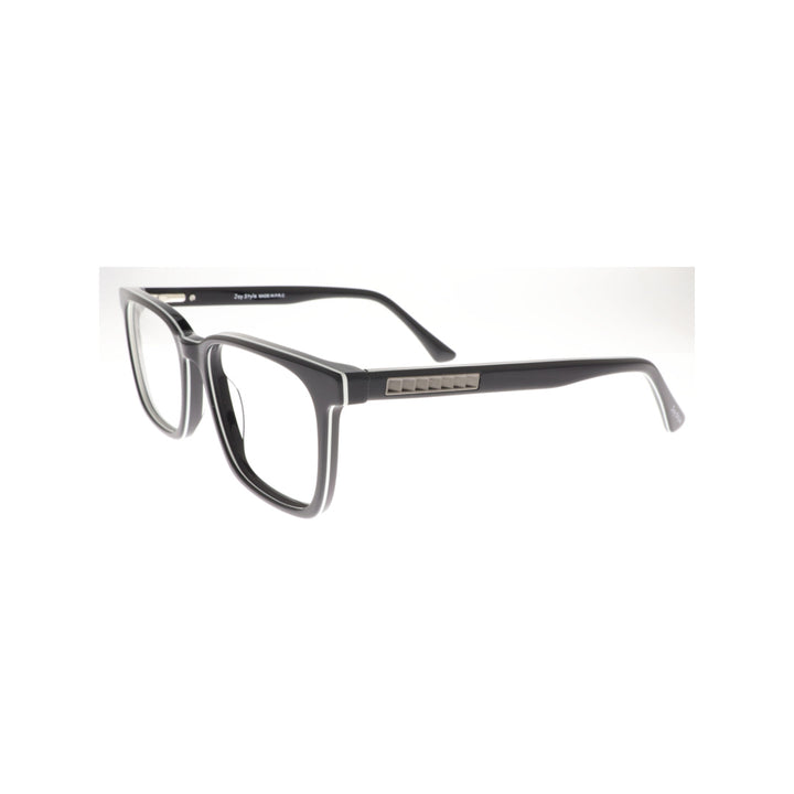 Joy Style For Unisex Eyeglasses Rectangular Shape Size 52 2255c3 Black