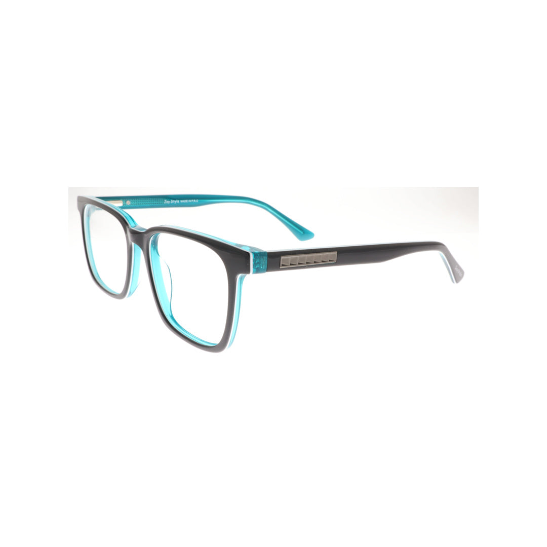 Joy Style For Unisex Eyeglasses Rectangular Shape Size 52 2255c5 Black Blue