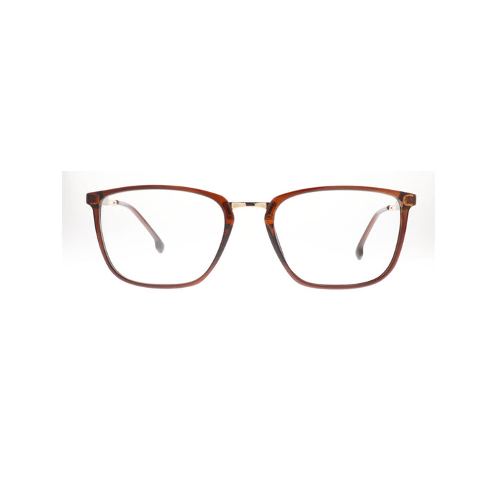 Joy Style For Unisex Eyeglasses Rectangular Shape Size 52 6802c3 Brown
