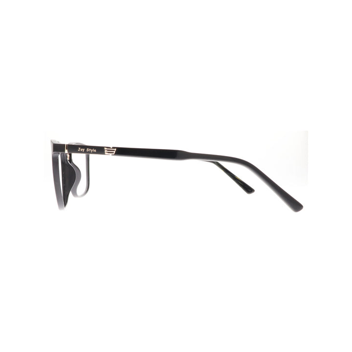 Joy Style For Unisex Eyeglasses Rectangular Shape Size 52 6805c1 Black