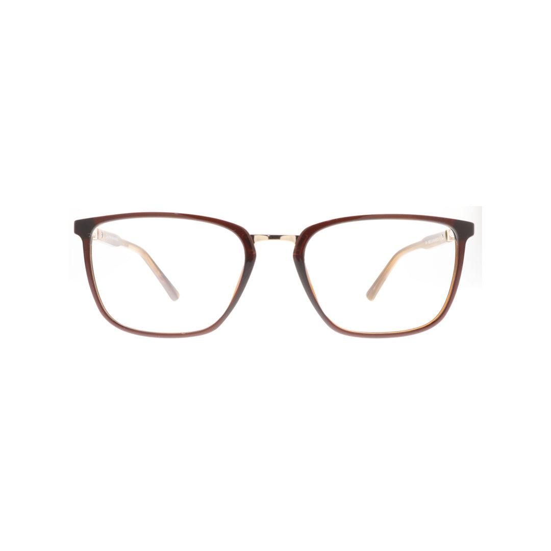 Joy Style For Unisex Eyeglasses Rectangular Shape Size 52 6805c3 Brown