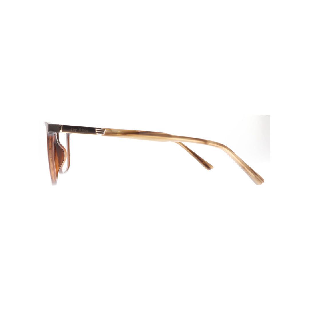 Joy Style For Unisex Eyeglasses Rectangular Shape Size 52 6805c3 Brown