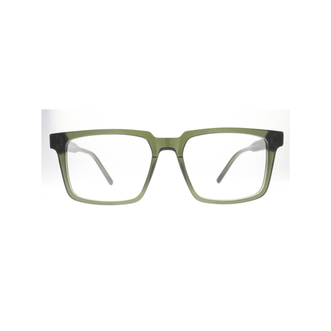 Joy Style For Unisex Eyeglasses Rectangular Shape Size 54 2267c5 Green