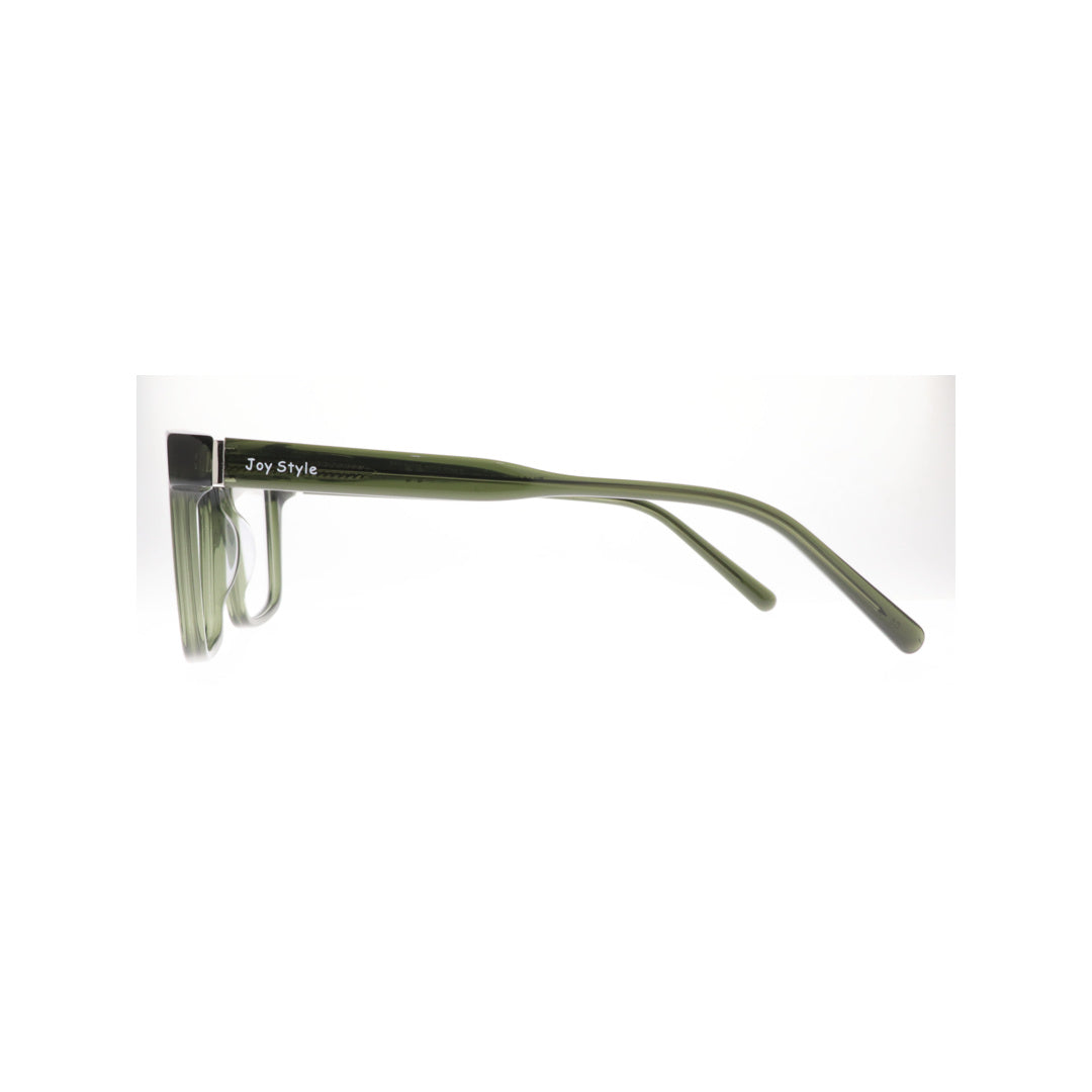 Joy Style For Unisex Eyeglasses Rectangular Shape Size 54 2267c5 Green