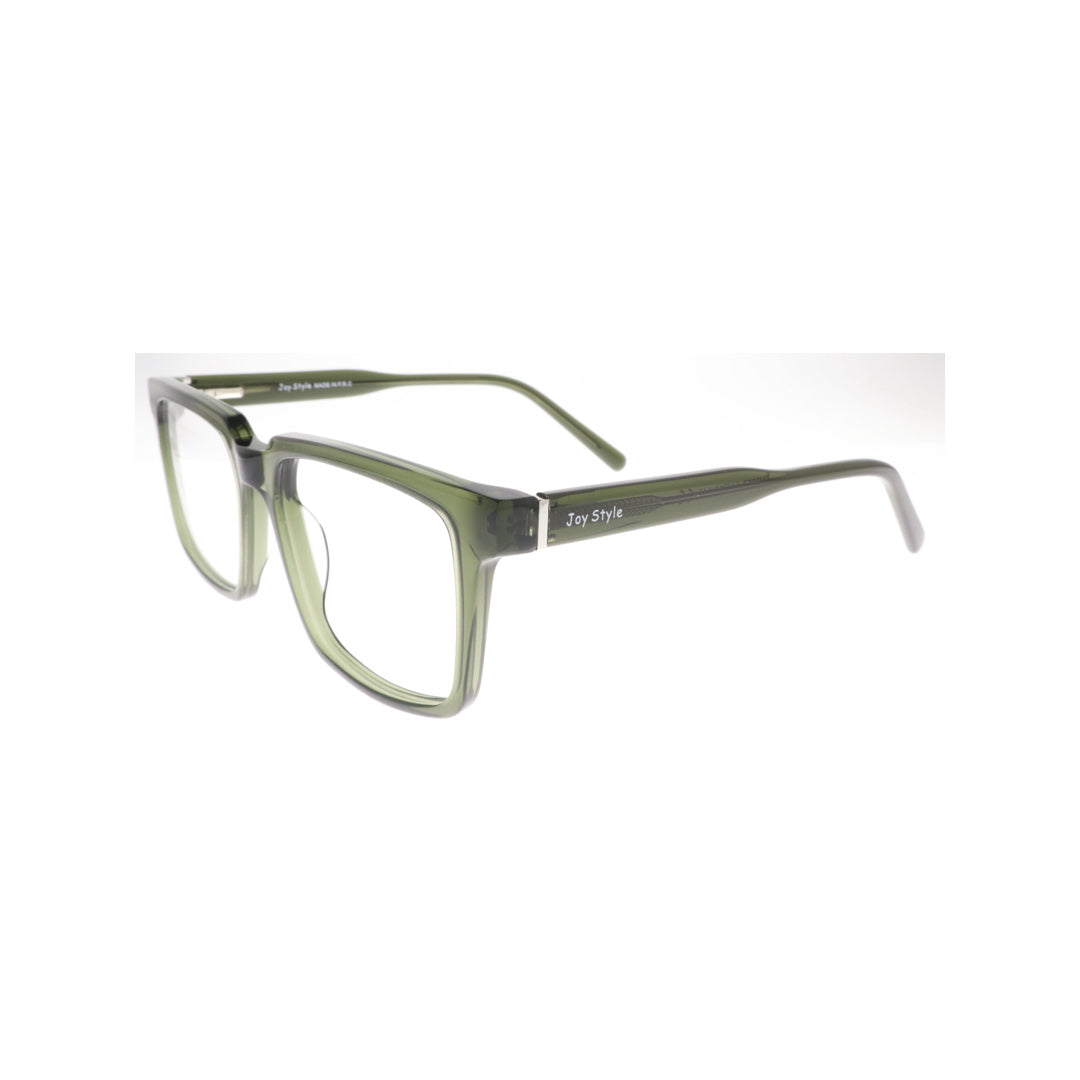 Joy Style For Unisex Eyeglasses Rectangular Shape Size 54 2267c5 Green