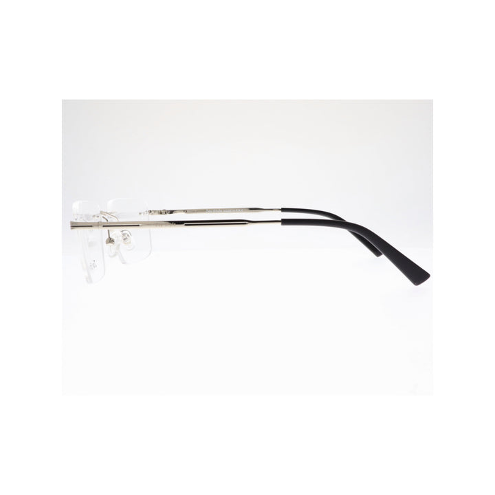 Joy Style For Unisex Eyeglasses Rimless Square Shape Size 52 Ch5603c4 Silver