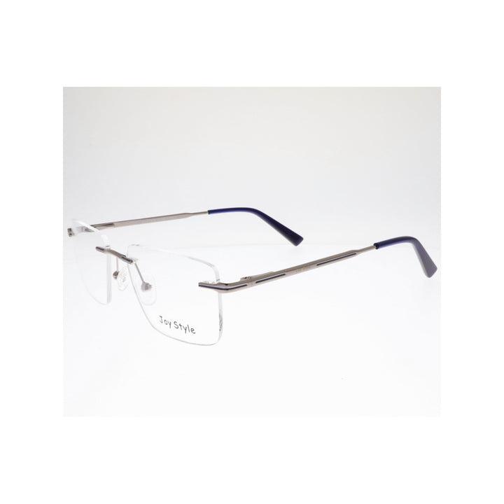 Joy Style For Unisex Eyeglasses Rimless Square Shape Size 52 Ch5603c6 Gunmetal