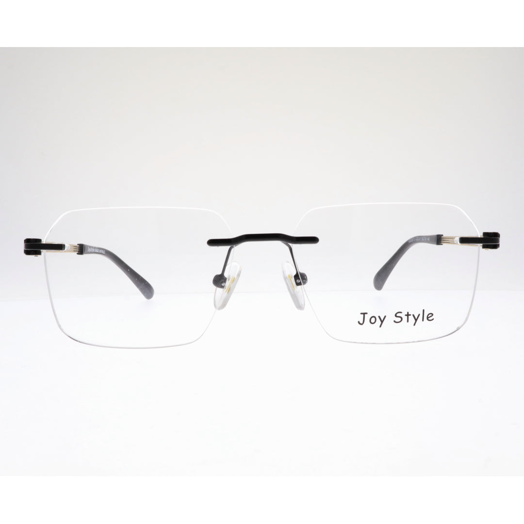 نظارة Joy Style للجنسين بدون إطار مربعة الشكل مقاس 53 120357jc1 بني ذهبي