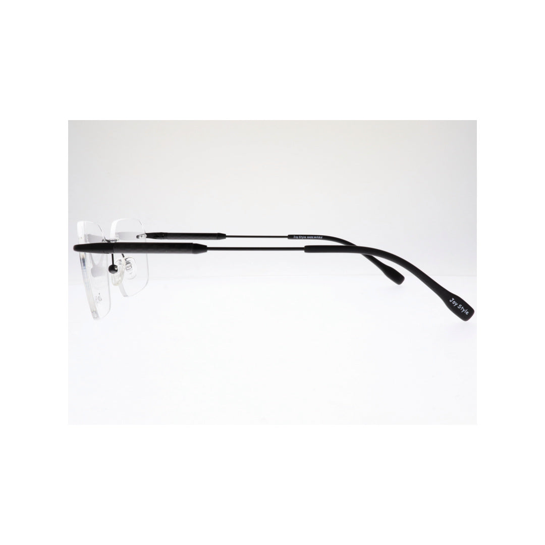 Joy Style For Unisex Eyeglasses Rimless Square Shape Size 54 Ch5600c4 Black