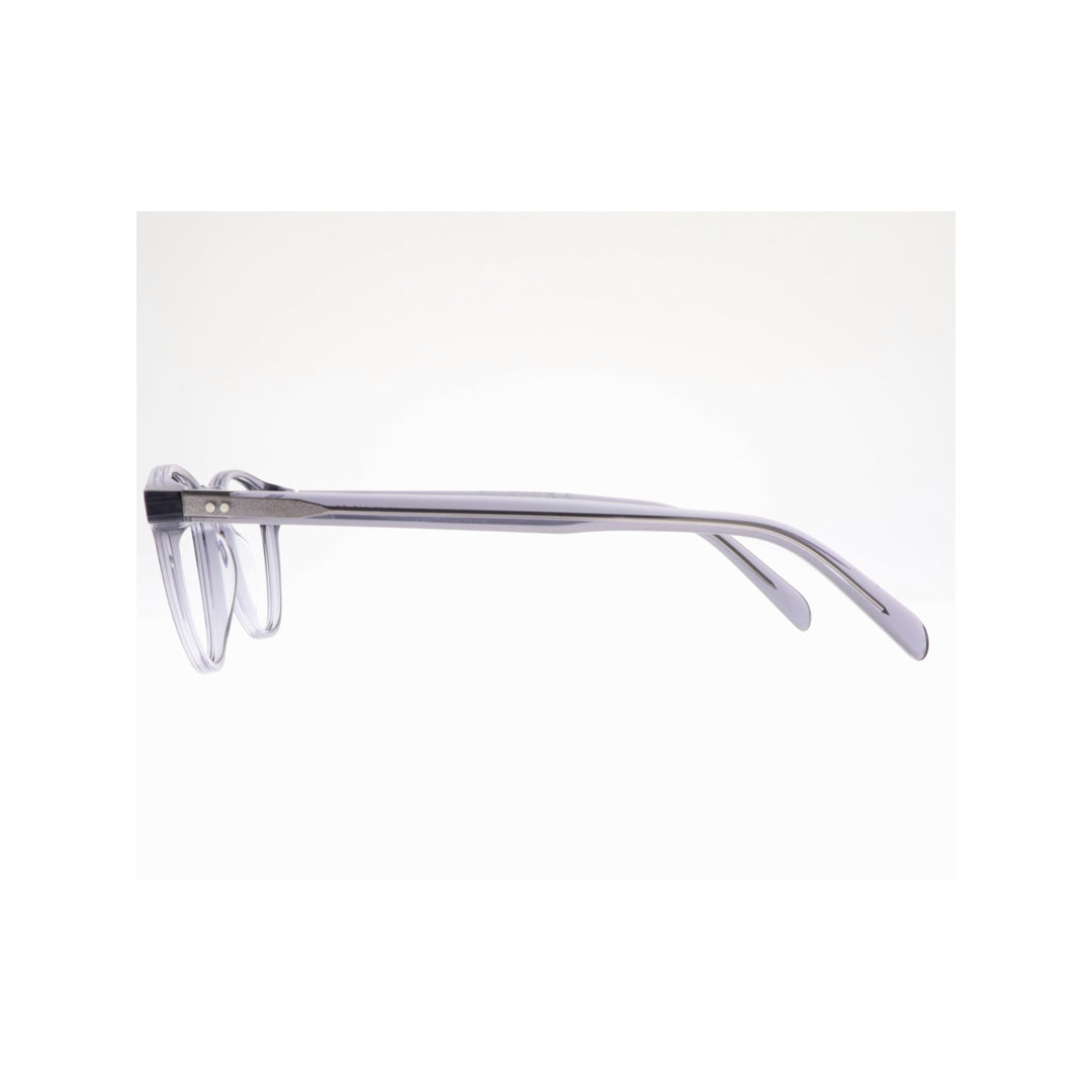 Joy Style For Unisex Eyeglasses Round Shape 45 Ha76c8 Grey