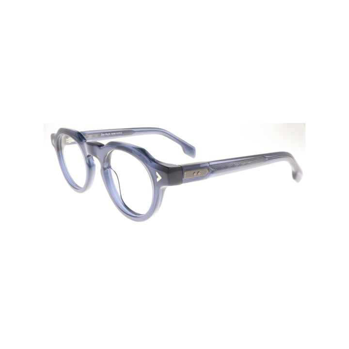 Joy Style For Unisex Eyeglasses Round Shape 47 9001c3 Blue
