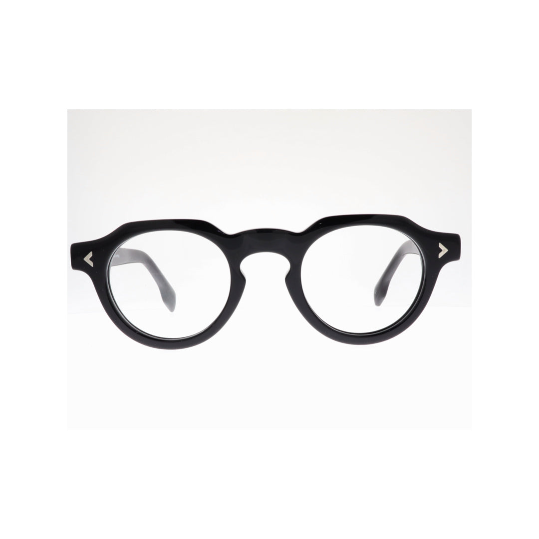 Joy Style For Unisex نظارات طبية شكل دائري 47 G9001c1 أسود