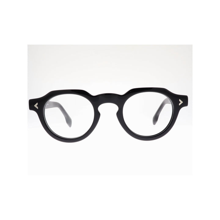 Joy Style For Unisex نظارات طبية شكل دائري 47 G9001c1 أسود