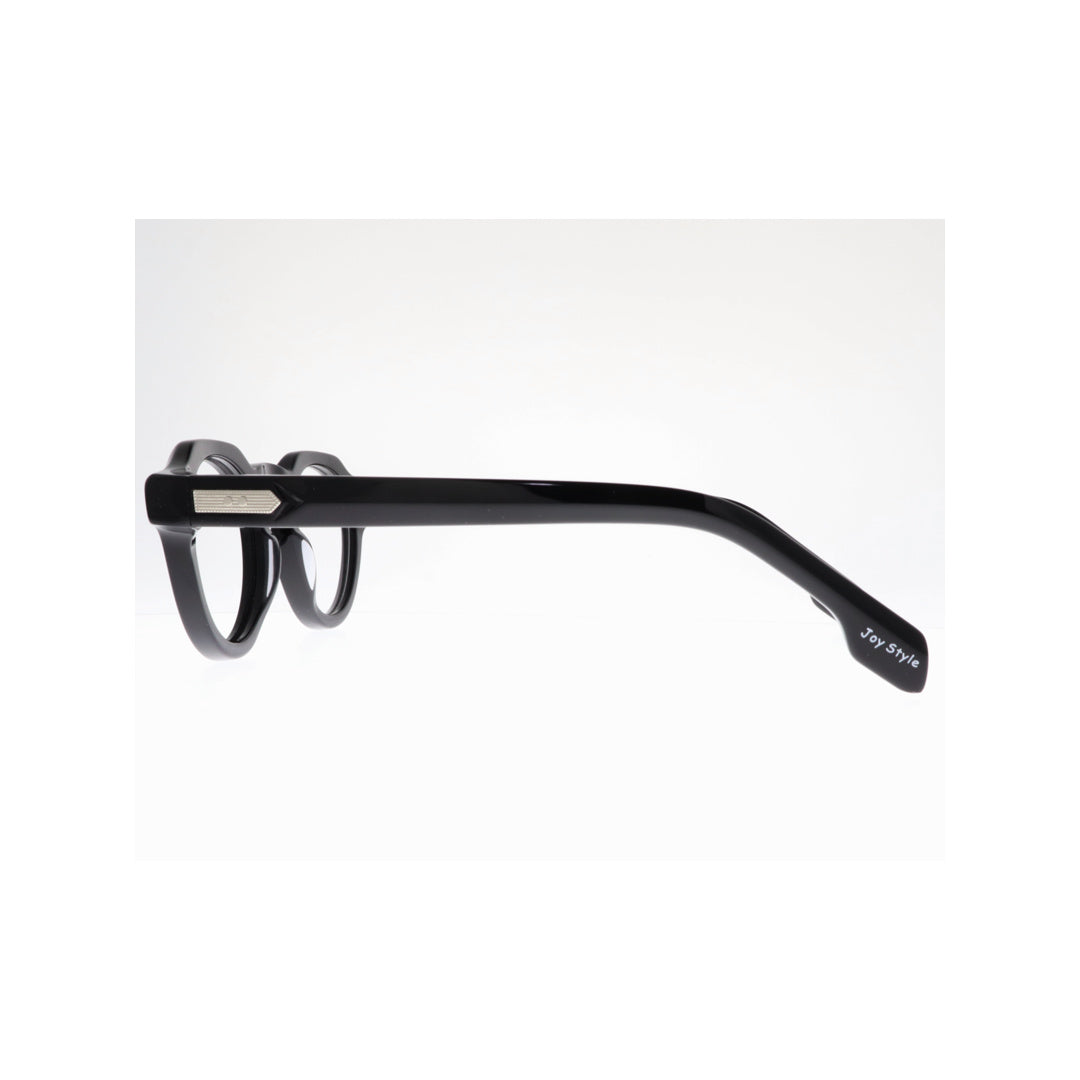 Joy Style For Unisex نظارات طبية شكل دائري 47 G9001c1 أسود