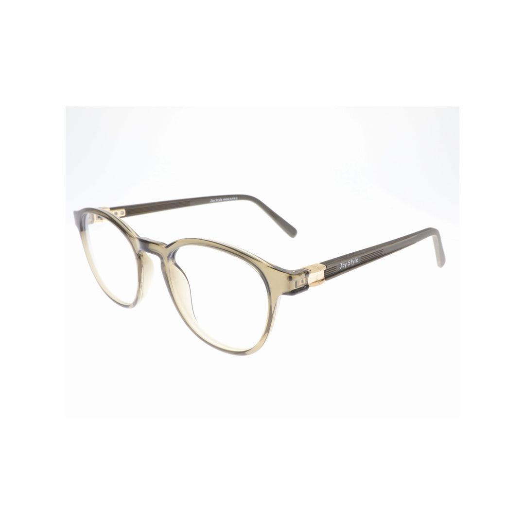 Joy Style For Unisex Eyeglasses Round Shape 48 60018c5 Light Brown