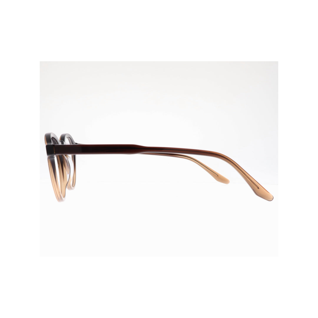 Joy Style For Unisex Eyeglasses Round Shape 48 Rda10065c5 Brown