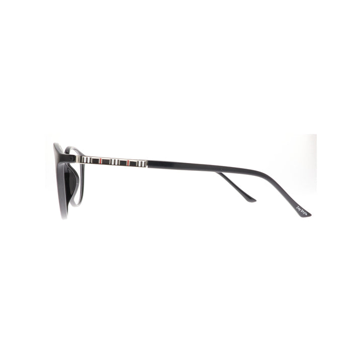Joy Style For Unisex Eyeglasses Round Shape 49 8619c4 Black