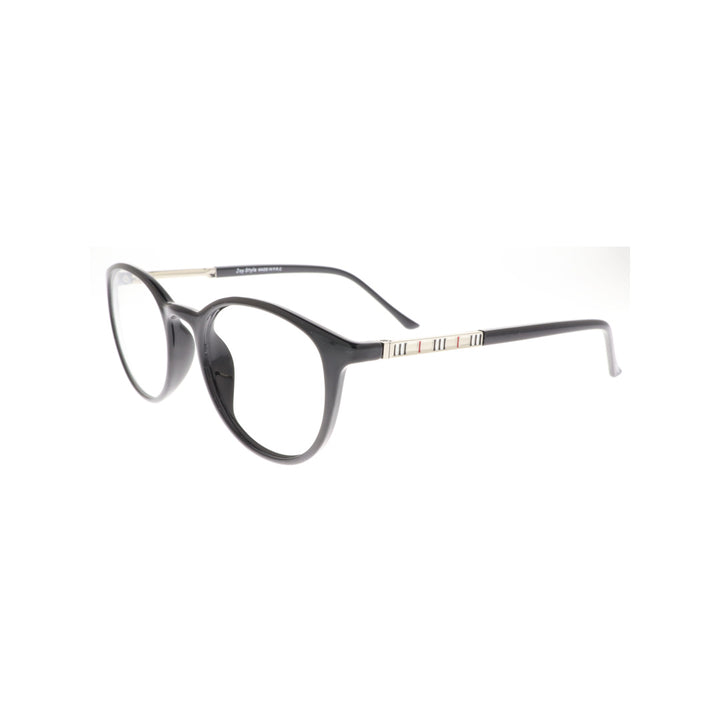 Joy Style For Unisex Eyeglasses Round Shape 49 8619c4 Black