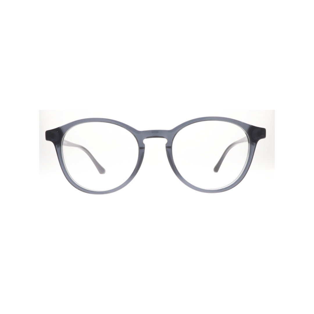Joy Style For Unisex Eyeglasses Round Shape Size 48 2297c6 Grey