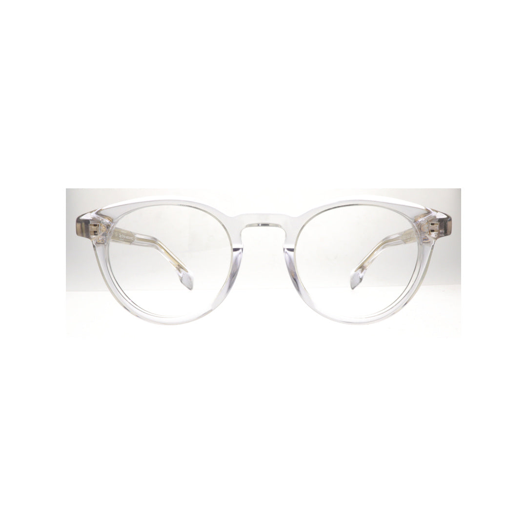 Joy Style For Unisex Eyeglasses Round Shape Size 50 3330c6 Clear