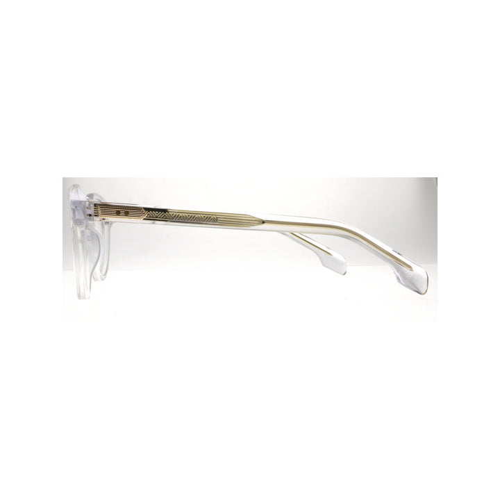Joy Style For Unisex Eyeglasses Round Shape Size 50 3330c6 Clear