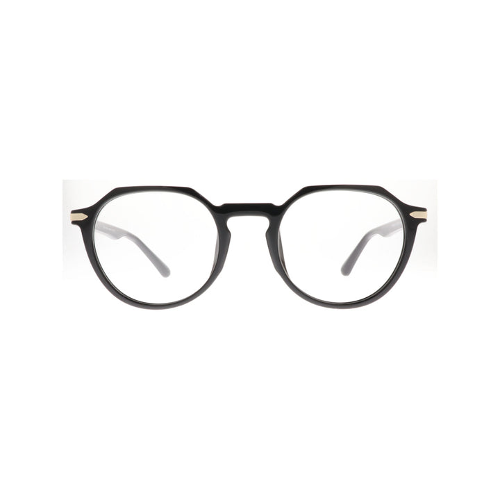 Joy Style For Unisex Eyeglasses Round Shape Size 50 8001c1 Black