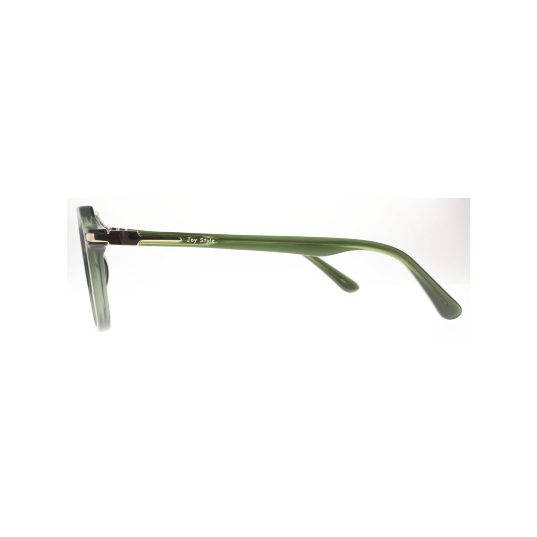 Joy Style For Unisex Eyeglasses Round Shape Size 50 8001c3 Green