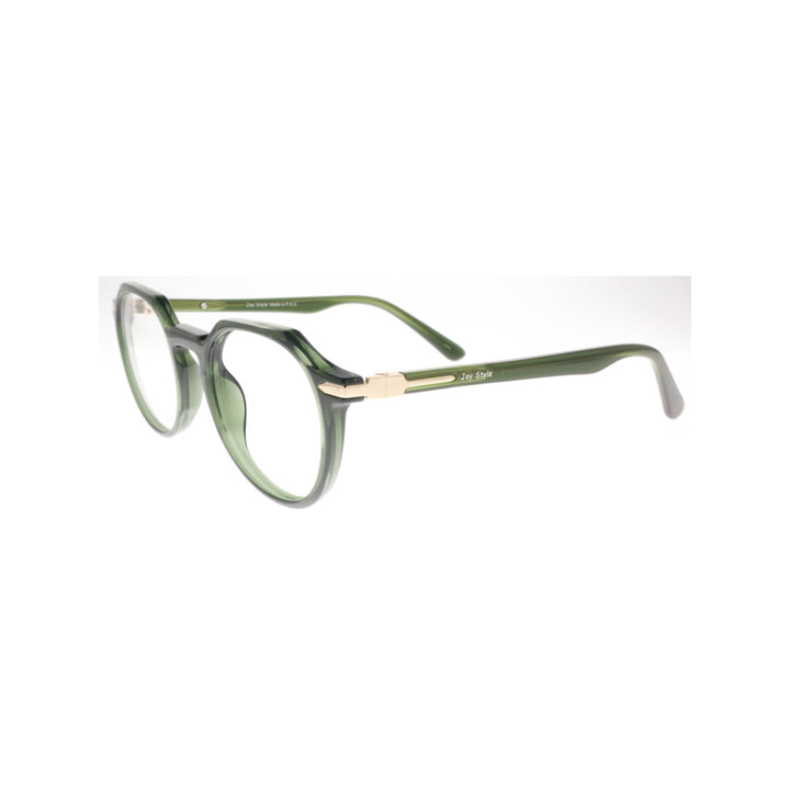 Joy Style For Unisex Eyeglasses Round Shape Size 50 8001c3 Green