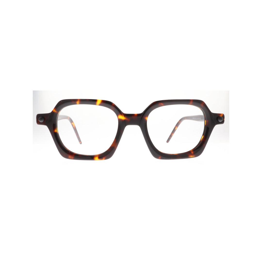 Joy Style For Unisex Eyeglasses Square Shape Size 48 5869c2 Tortoiseshell Brown