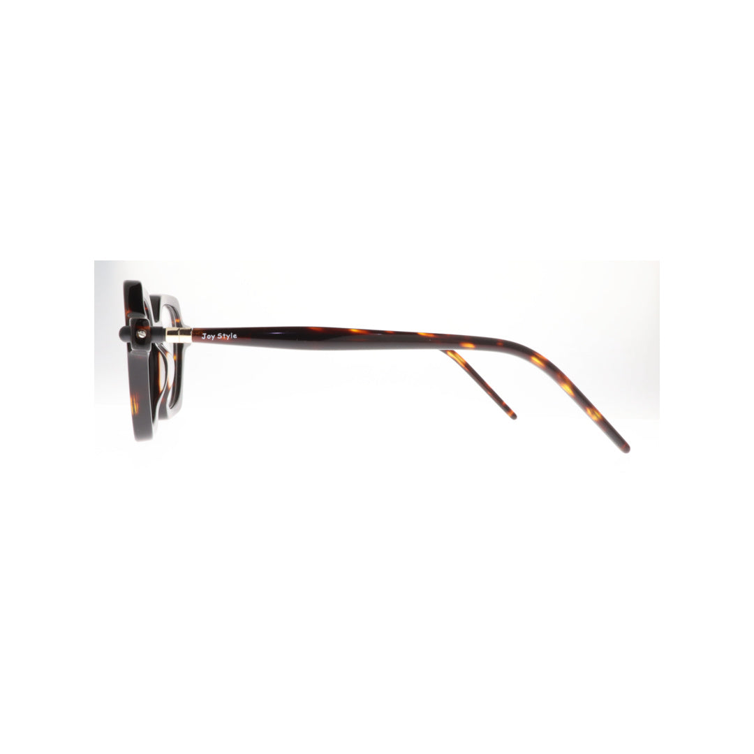 Joy Style For Unisex Eyeglasses Square Shape Size 48 5869c2 Tortoiseshell Brown