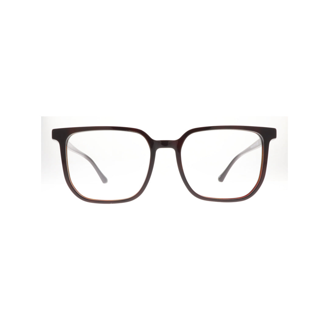 Joy Style For Unisex Eyeglasses Square Shape Size 52 2299c6 Brown