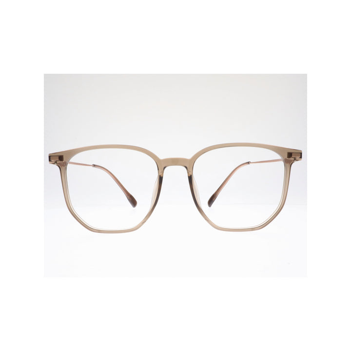 Joy Style For Unisex Eyeglasses Square Shape Size 52 23603c5 Beige Brown