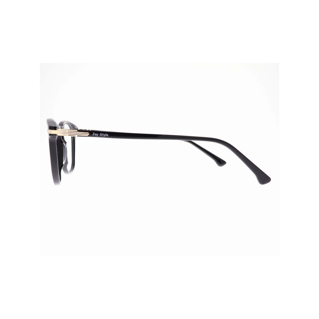 Joy Style For Unisex Eyeglasses Square Shape Size 53 2611c1 Black