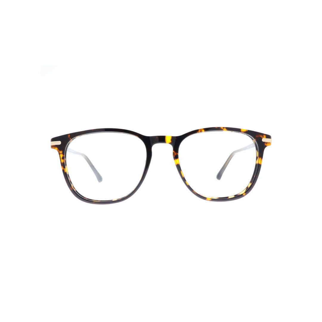 Joy Style For Unisex Eyeglasses Square Shape Size 53 2611c2 Dark Tortoiseshell