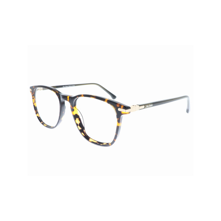 Joy Style For Unisex Eyeglasses Square Shape Size 53 2611c2 Dark Tortoiseshell