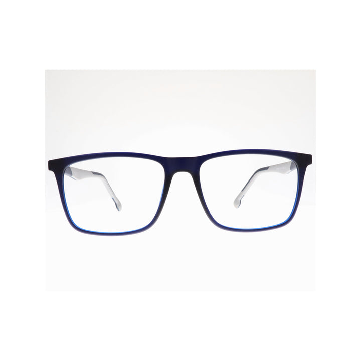 Joy Style For Unisex Eyeglasses Square Shape Size 53 Hf106c4 Dark Blue