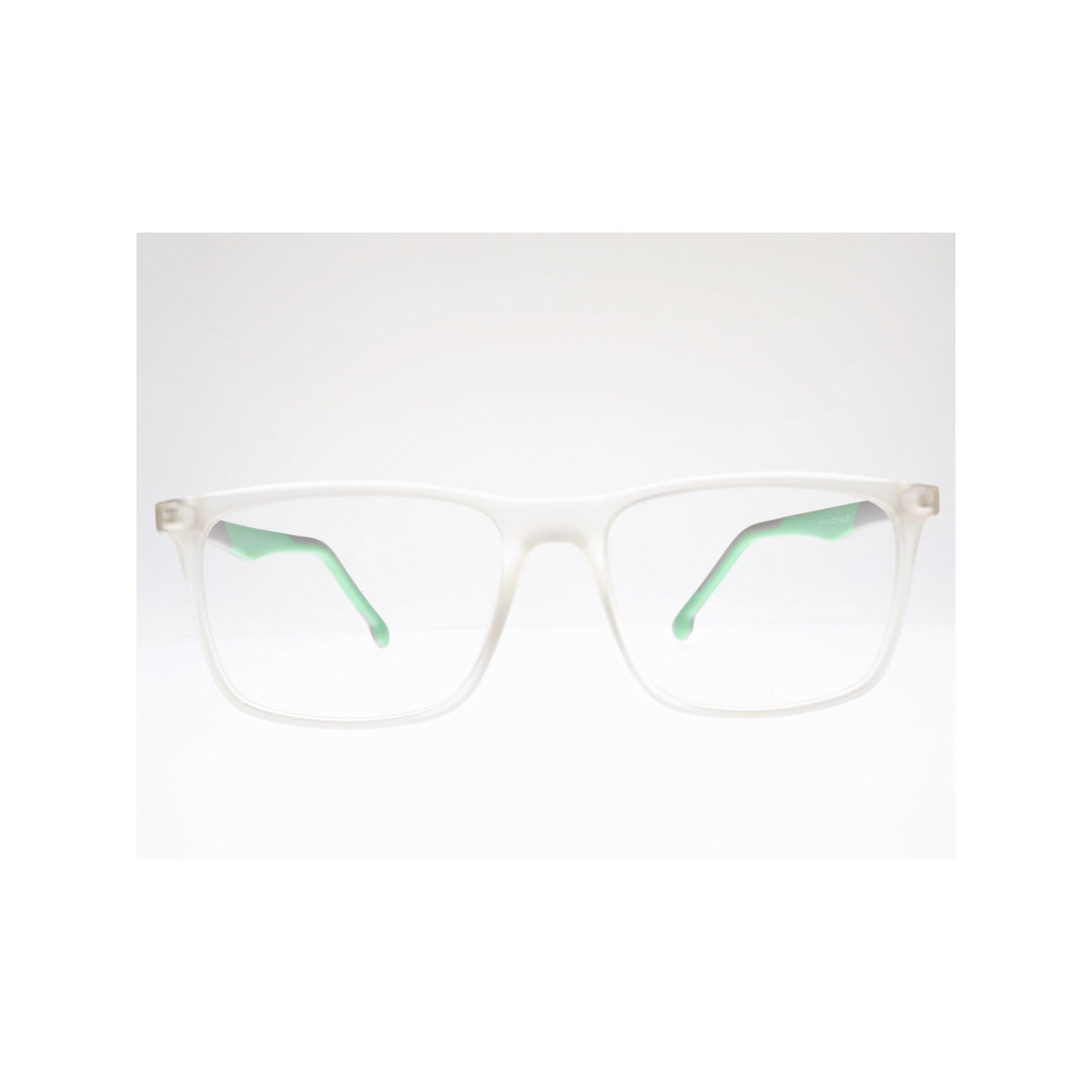 Joy Style For Unisex Eyeglasses Square Shape Size 53 Hf106c7 Clear White