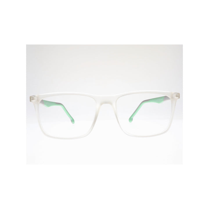 Joy Style For Unisex Eyeglasses Square Shape Size 53 Hf106c7 Clear White