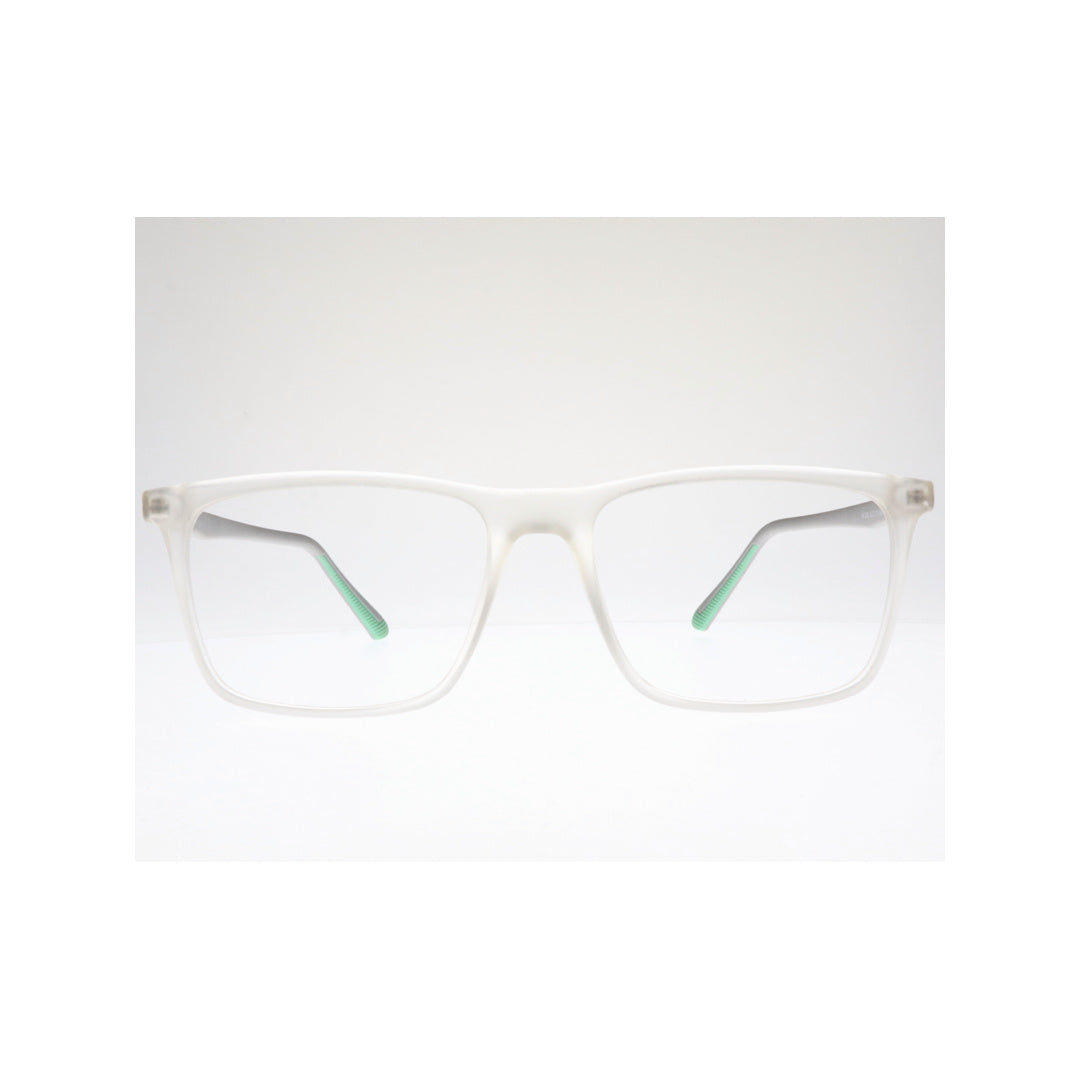Joy Style For Unisex Eyeglasses Square Shape Size 53 Hf206c7 Clear White